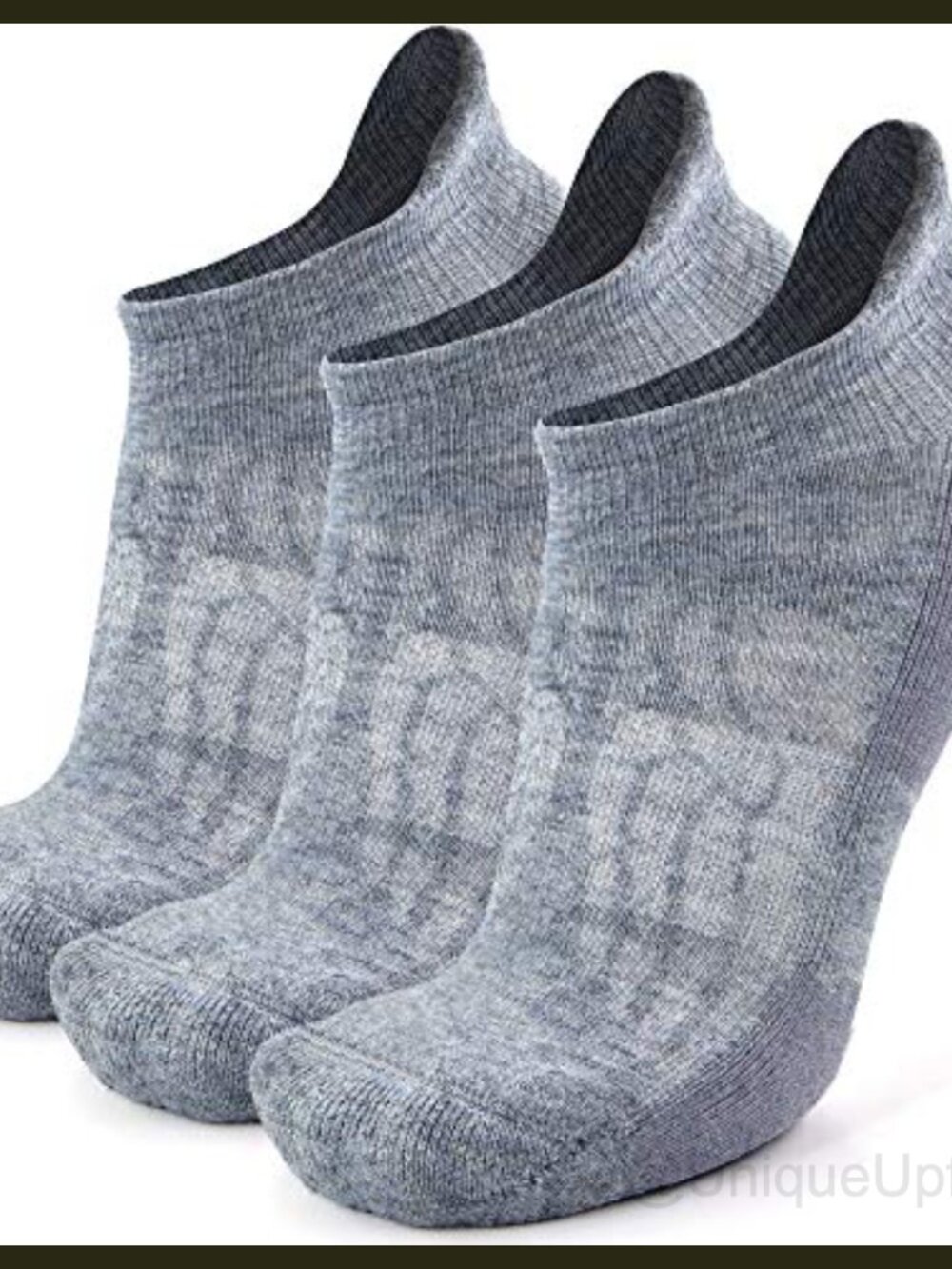 Merino Wool Blend Compression Ankle Running Hiking Socks Cushioned Tab